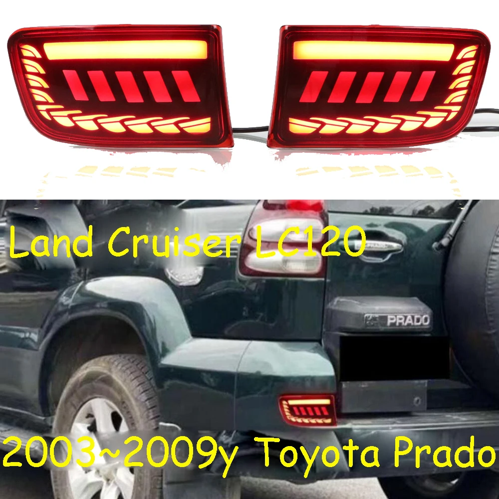 2003～2009y tail light for Toyota Prado Land cruiser LC120 taillight brake LED car accessories Taillamp prado rear light fog