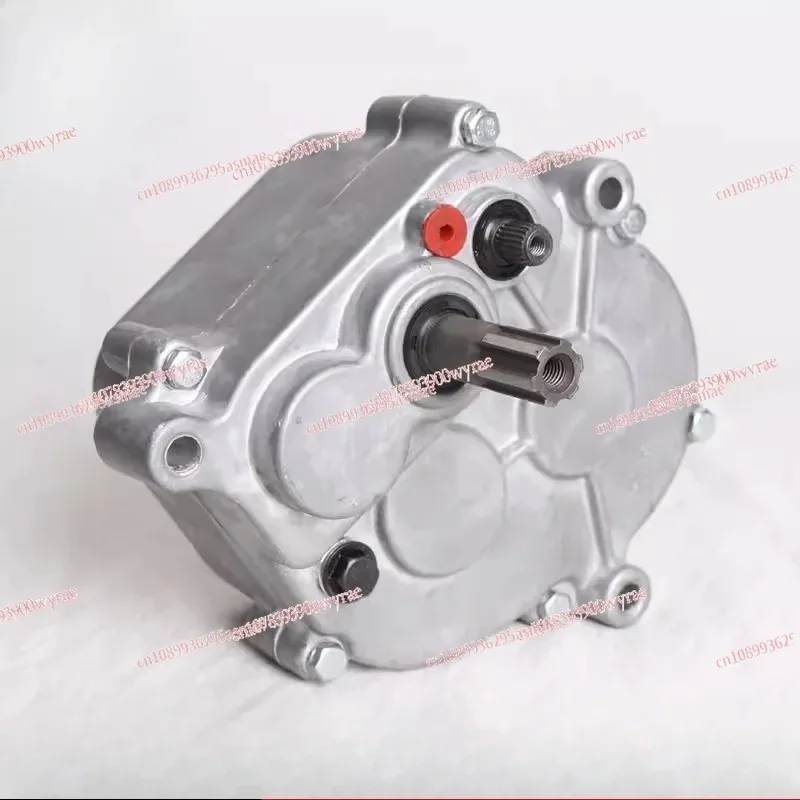 Micro tiller gearbox, dispensing machine, pastoral management machine, aluminum alloy gear walking box