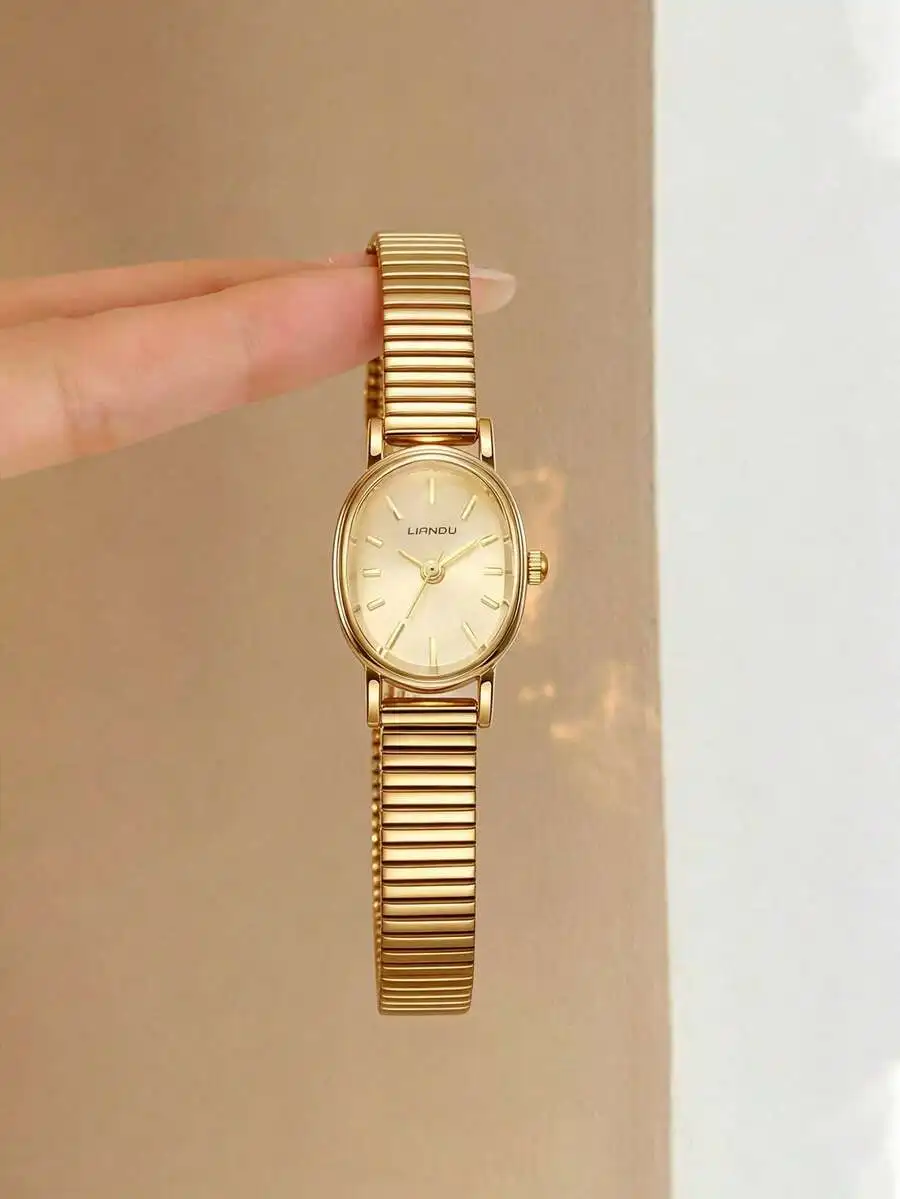 LIANDU 1pc Elegant Women's Wristwatch, Suitable For Daily Wear, Business Fashion Casual Luxurious Elegant Minimalist Style