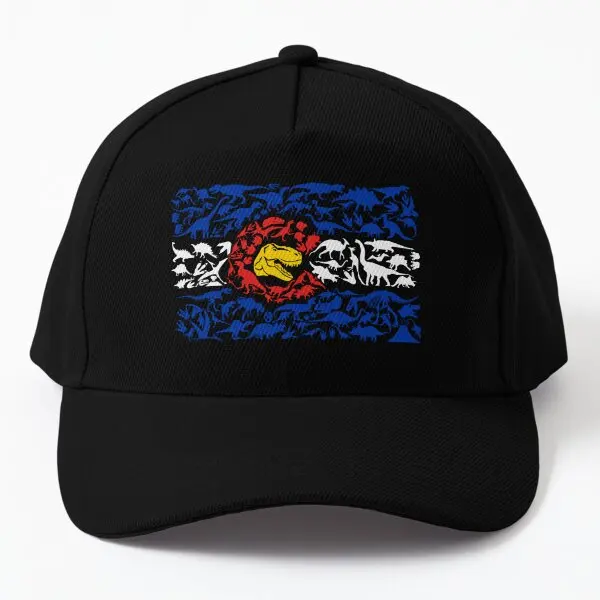 

Colorado Caliber Dinosaur Flag Baseball Cap Hat Sport Casquette Fish Black Bonnet Women Mens Solid Color Printed Sun Spring