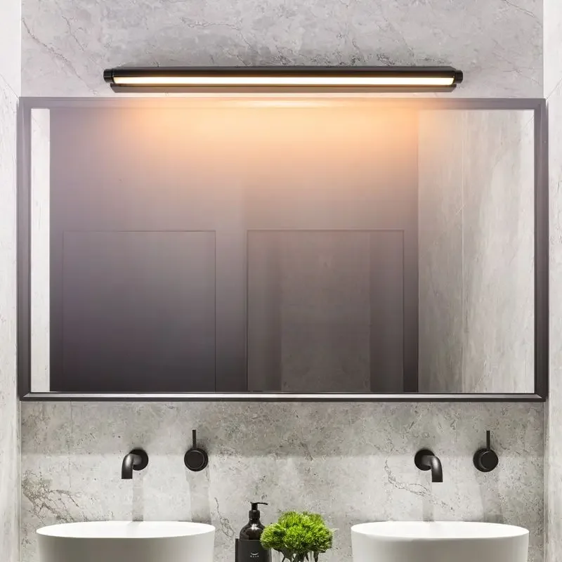 Nordic mirror headlights, bathroom non perforated LED bathroom vanity mirror lights, painting lights, wall lights
