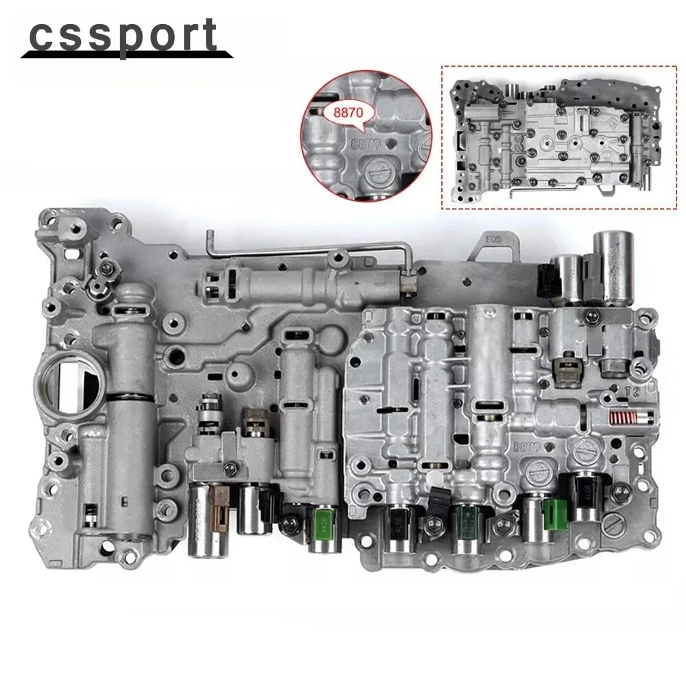 

AB60E 8870 Корпус клапана коробки передач из высококачественного материала и электромагниты для Toyota Tundra 4.0L 4.7L 5.7L 2007-2011 годов, серебристый TSV-1024