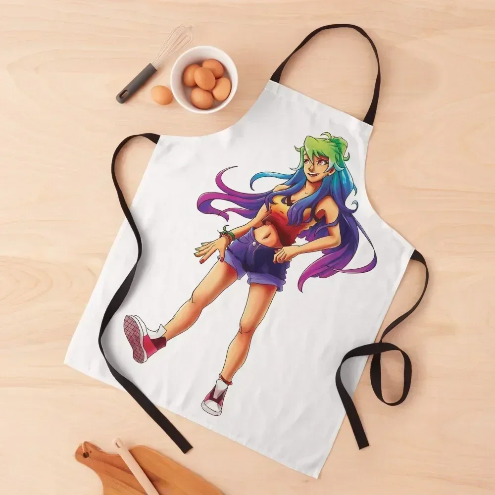 

Rainbow Girl Apron Men'ss useful gadgets for home Apron