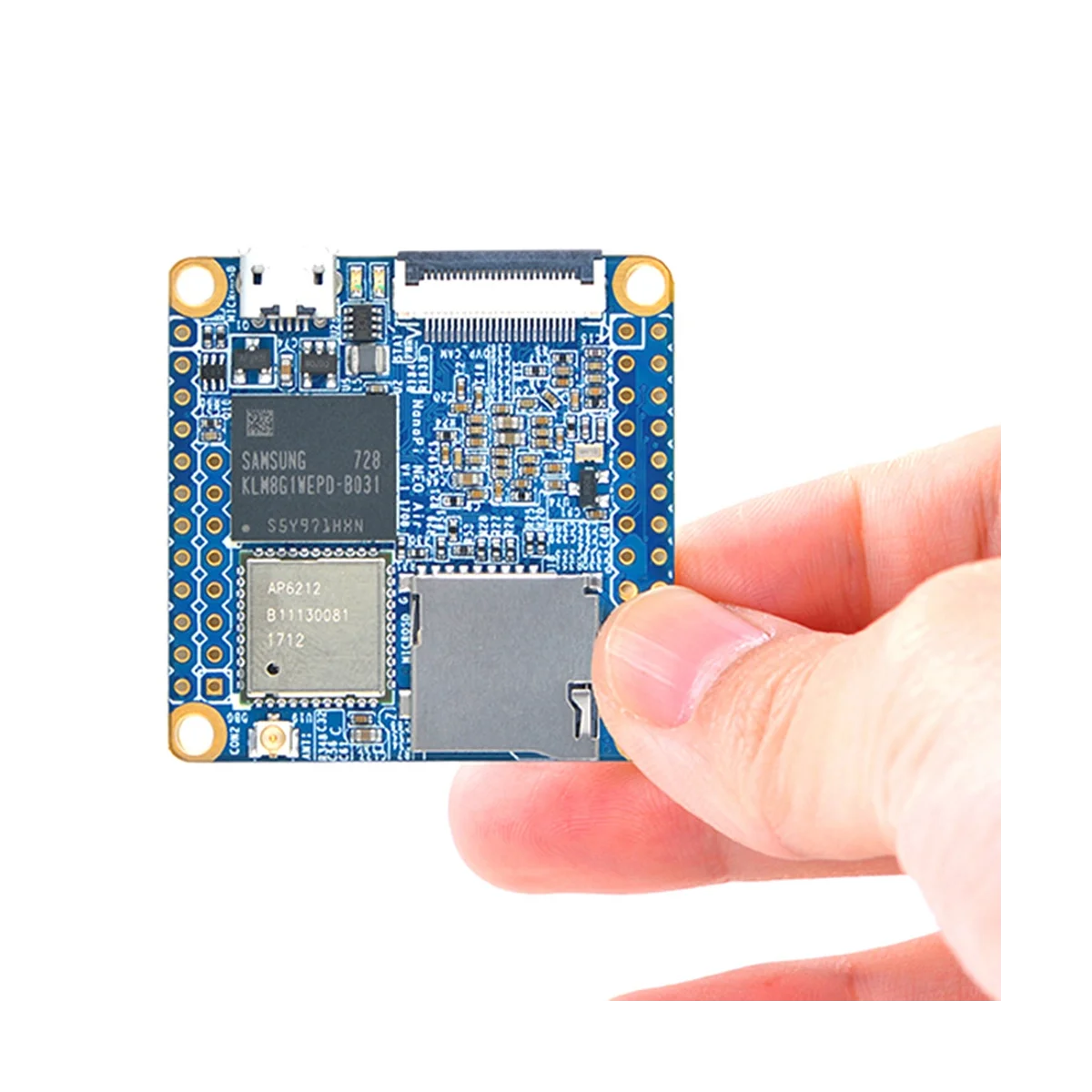 Nanopi NEO Air 개발 보드용 블루투스 와이파이 IoT 모듈, 512MB DDR3 RAM, 8GB EMMC Allwinner H3, IOTA7
