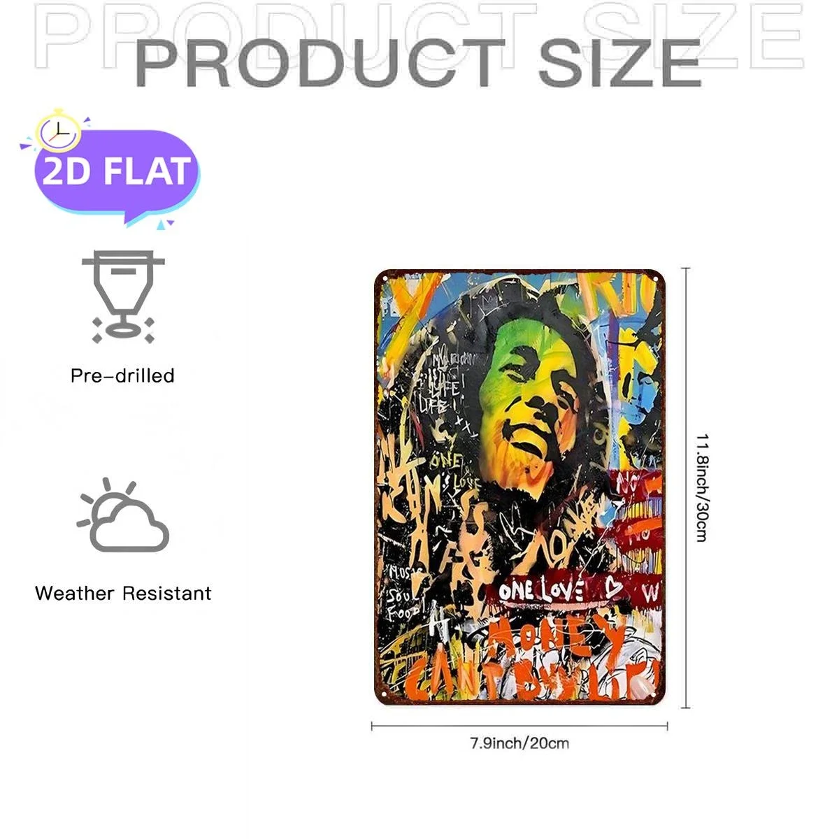 2D Flat 1pc, 