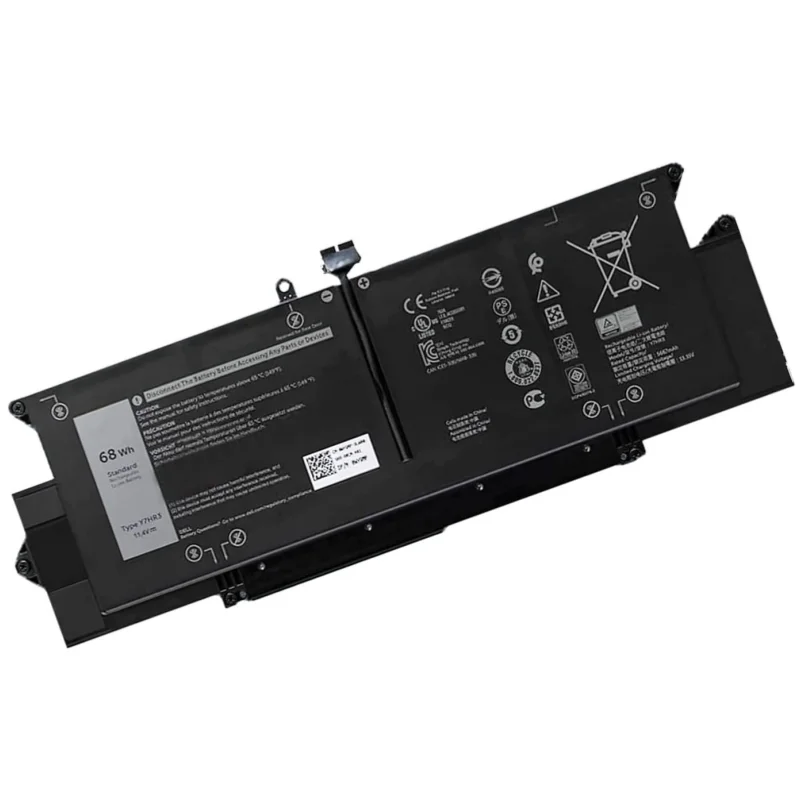 New 11.4V 68Wh Laptop Battery Y7HR3 for Dell Latitude 7410 Notebook WY9MP XMV7T 3ICP4/60/76-2 6 Cell