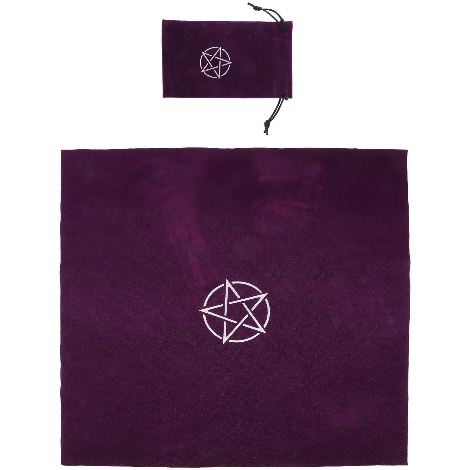 

1 Set Tarot Card Tablecloth Premium Divination Desk Cloth For Game Durable Mysterious Pattern Altar Tapestry Prop
