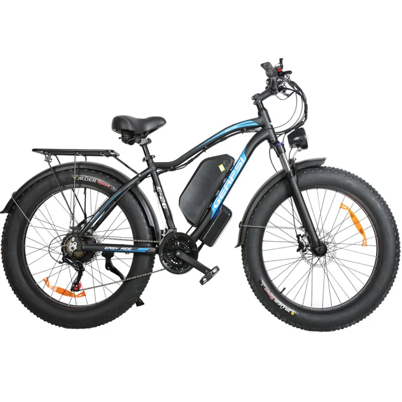 

BAOLUJIE DP-2601 Adult E-Bike 26*4.0 inch Fat Tire 1500W Motor Electric Bicycle 48V18.2AH Hydraulic Brake Aluminum Alloy E Bike