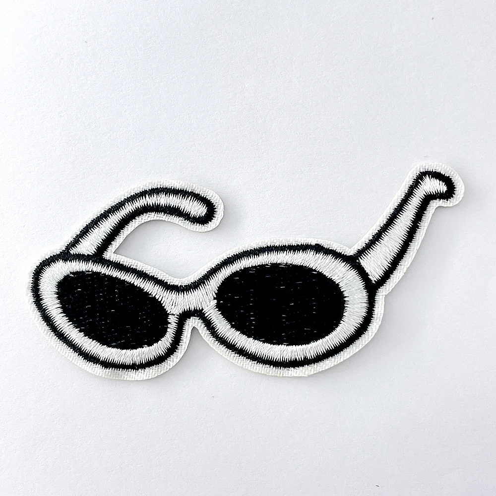 النظارات الشمسية القماش الحديد على شارات التصحيح إصلاح تزيين التصحيح الملابس الملابس الخياطة الديكور زين بقع للملابس #2