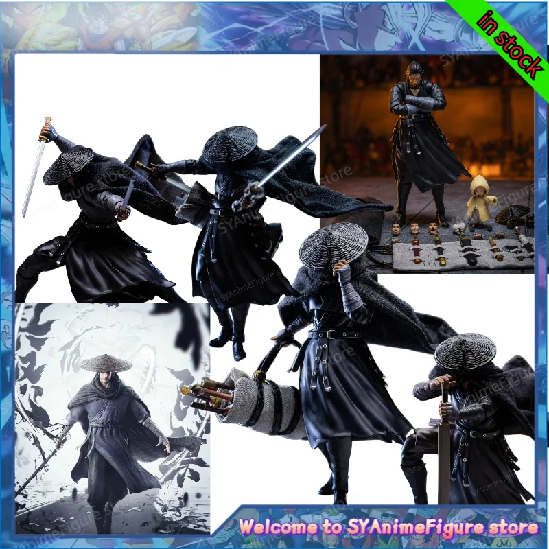 In Stock Lightning Dance Dart Man Sword Horse Movable Toy Model 1/12 Comic Martial Arts Soldier Figure Ornament Collection Gift