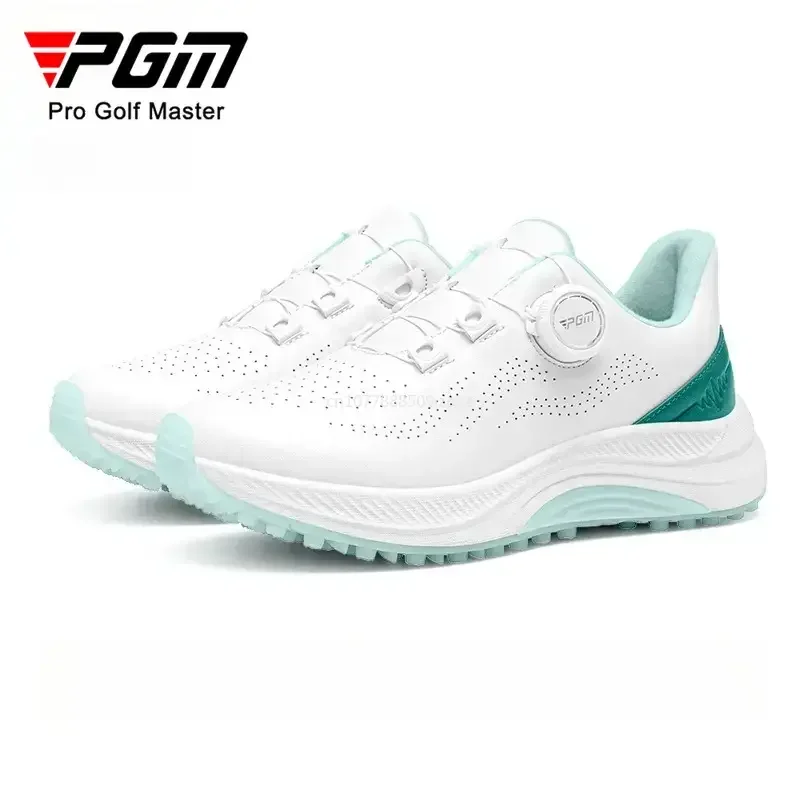 

PGM Children Golf Shoes Breathable Anti Slip Wear-resistant Knob Buckle for Boys Girls Outdoor Sports Sneakers