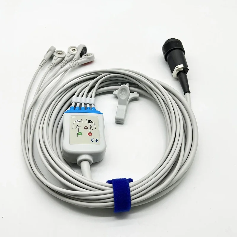 Compatible with EA173 Hayer ECG Cable Snap Connector