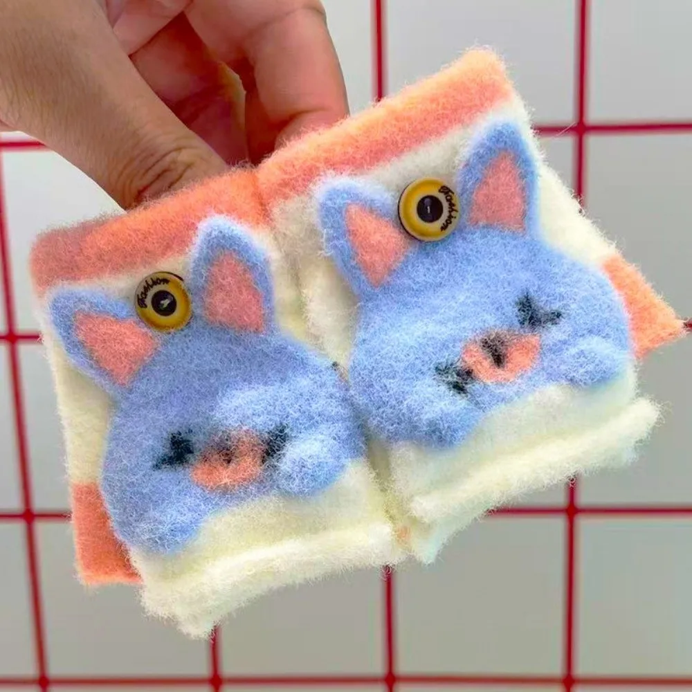 

New Thickened Children's Gloves Children's Warm Tools Cold-proof Boys and Girls Cold-proof Glove Warm Flip-up Mittens Gifts