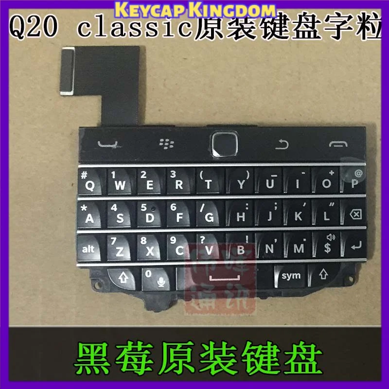 

Original Blackberry Classic Q20 Mini Keyboard Assembly Ribbon Cable Light Sensitive Touch Key Microphone Replacement Repair Part