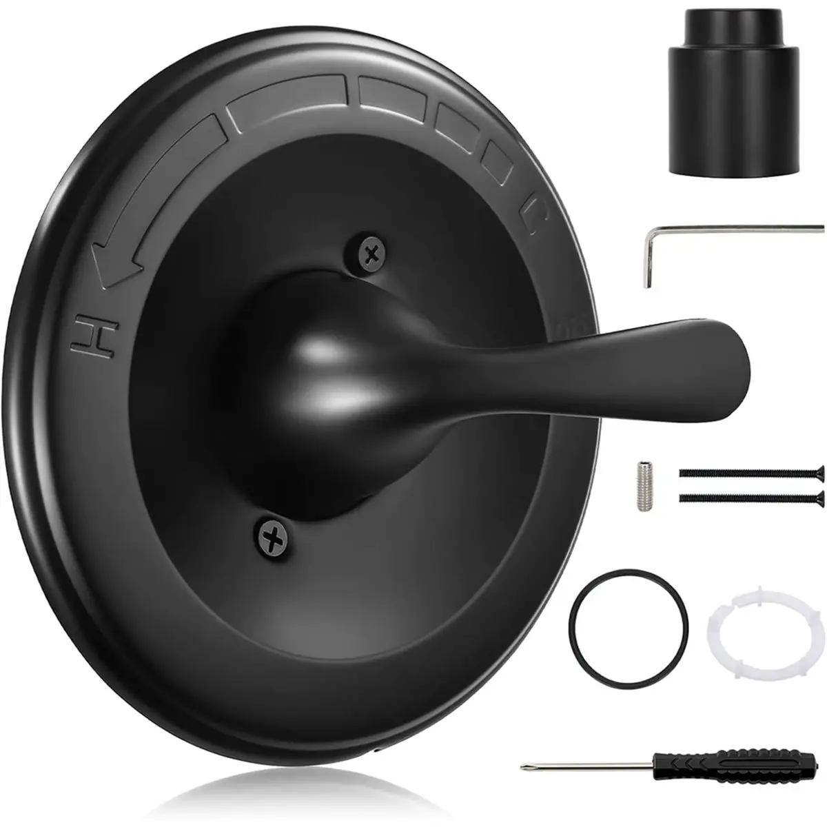 REST Shower Handle T13020-BL for Classic 13/14 Classic Series Single-Function Trim Kit,for R10000 Shower Valve