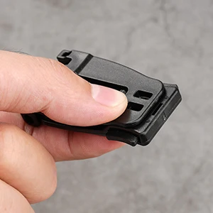 10 Stück MOLLE Clip Taktisches Molle Strap Management Tool Web Dominator Schnalle Gurtband Verbindungsaufsatz für Rucksacktasche ﻿ – Detail 3