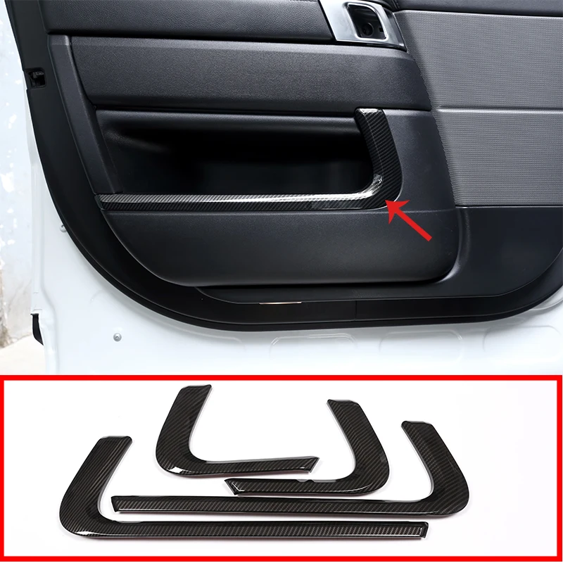 

For Land Rover Range Rover Sport RR Sport 2014-2017 Car Styling ABS Chrome Inner Door Decoration Strip Trim Accessory