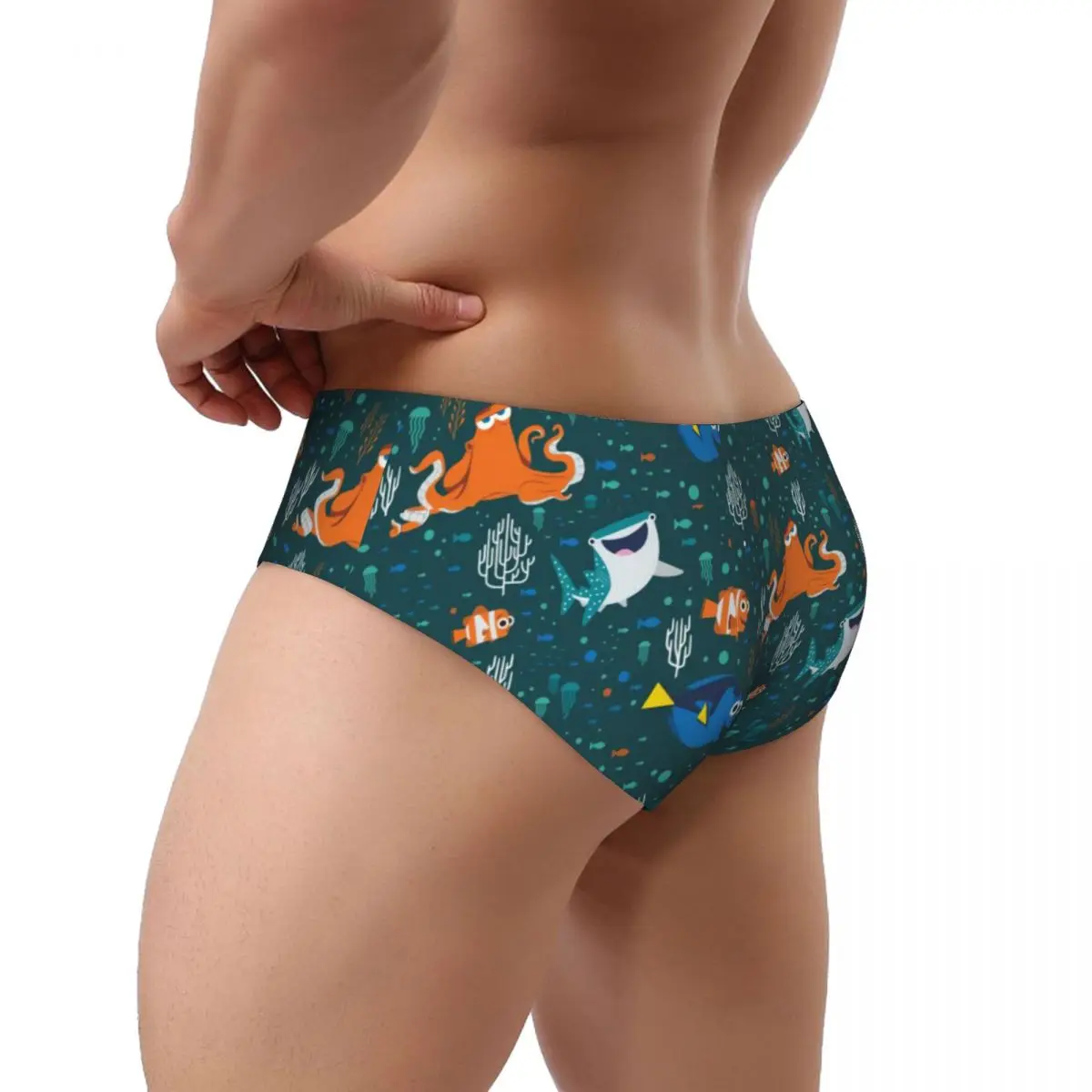 Culotte Nemo Personnalisée pour Homme, Sous-Vêtement Respirant