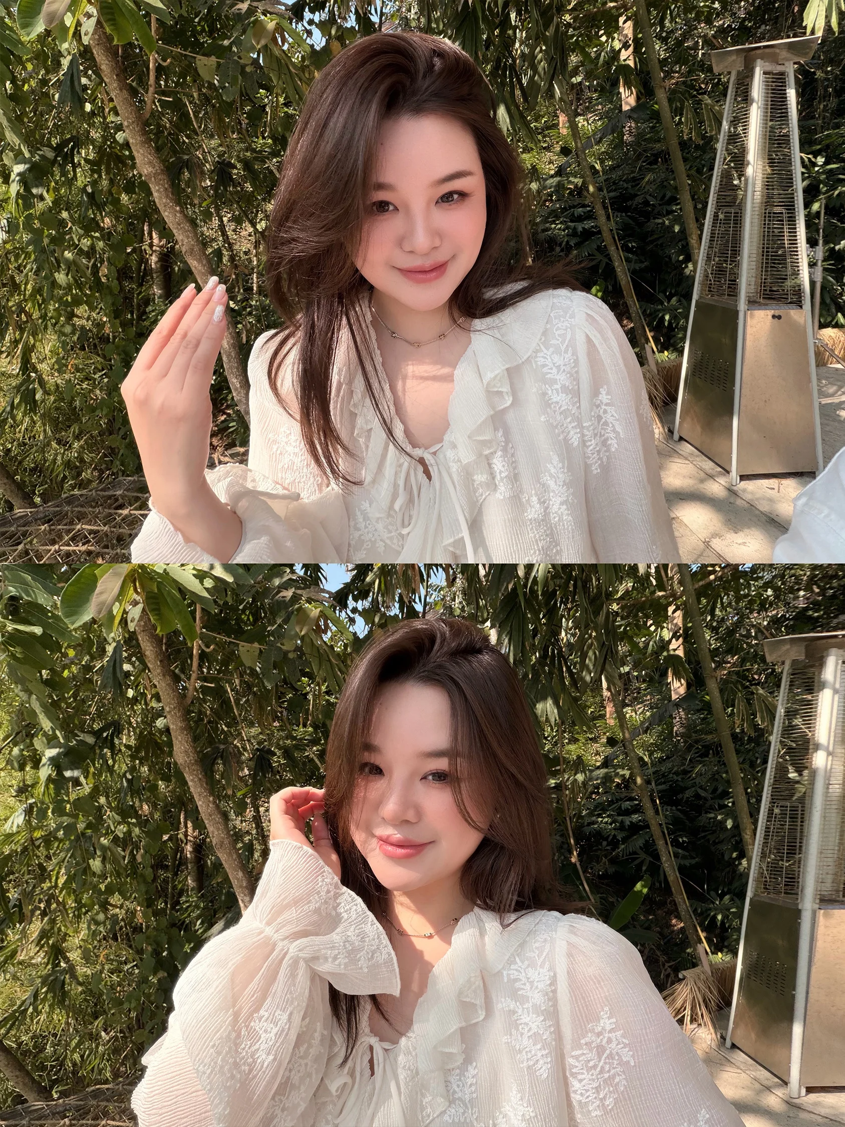 

Женская шифоновая блузка большого размера с бантом, V-образным вырезом, легкая в уходе, с плиссированными рукавами, в повседневном стиле, из полиэстера, с длинными рукавами