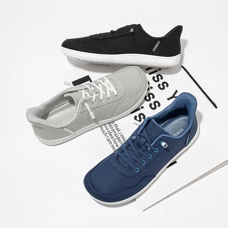 HOBIBEAR Unisex-Barfußschuhe für Männer und Frauen, breite Zehen, verstellbare Slip-On-Sneaker, minimalistische, leichte Wanderschuhe – Detail 4
