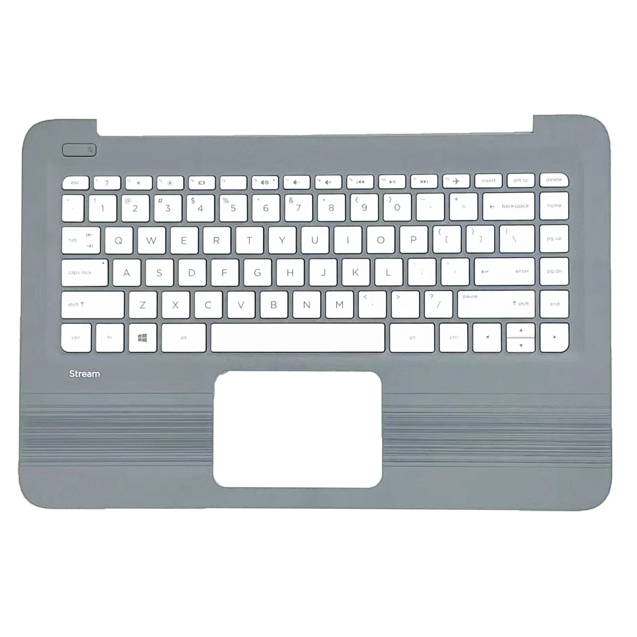 Originele Nieuwe Us Keyboard Voor Hp Streamen 14-Cb 14-Ax TPN-Q183 Laptop Palmrest Bovenste Cover Top Case vervanging Toetsenbord 933583-001