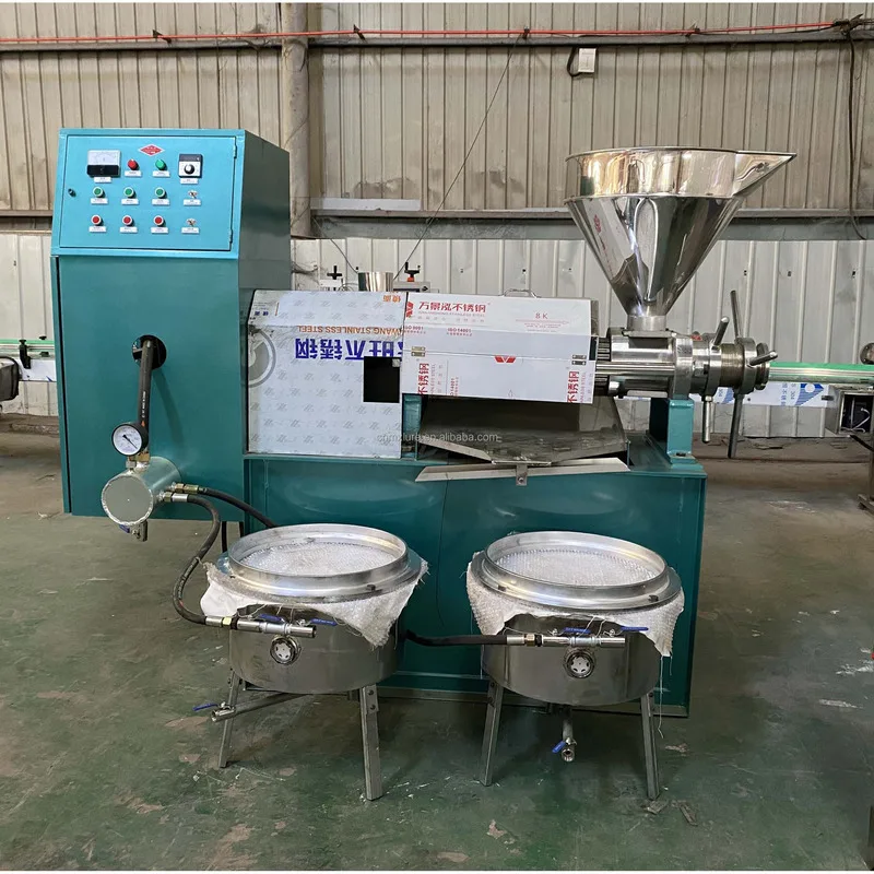 آلة طارد الزيوت الصالحة للأكل شديدة التحمل مع درجة حرارة ضغط قابلة للتعديل