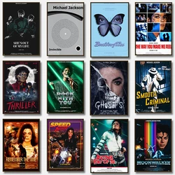 Singer Michael Jackson Music Poster Prints Wall Picture Canvas Painting Bedroom Living Room Home Decor Cuadros