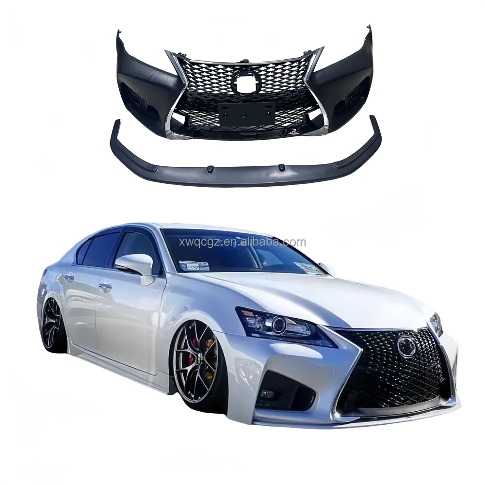 2012-2015 for Lexus GS 250 GS350 450 Upgrade AIMGAI style body kit front bumper front diffuser grille