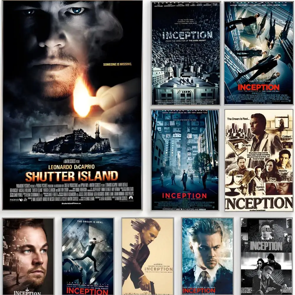 mind-bending movie i-inception Poster Classic Wall Art  Home Decor  Peel and Stick Unframed