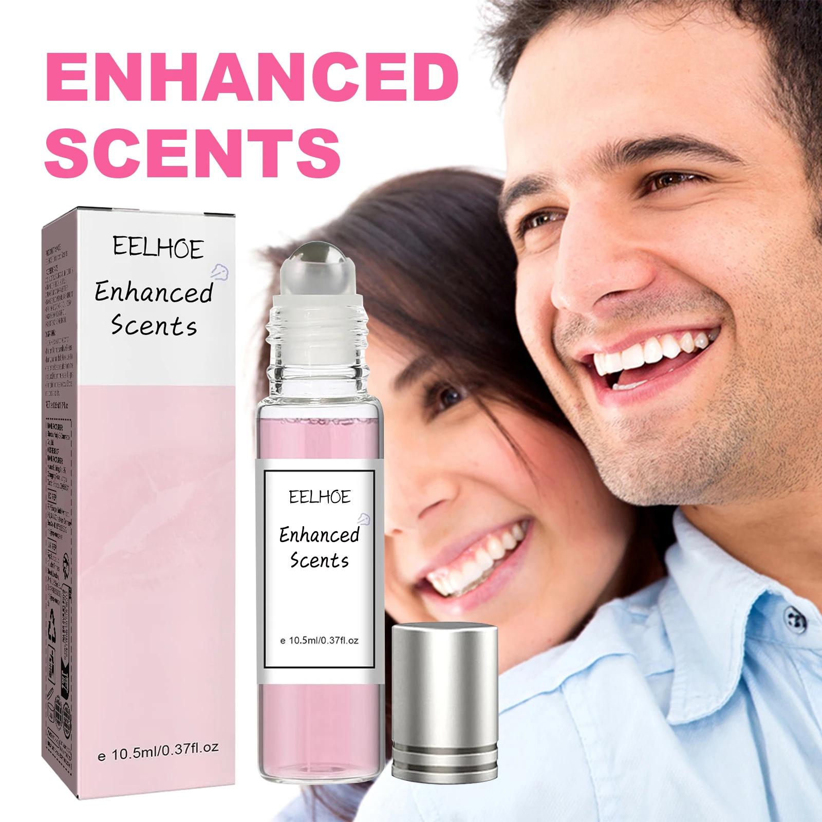 EELHOE Jasmine Original Scent Perfume Easy to Carry Roll-on Perfume Suitable for Traveling Dating and Unleashing Female Charm