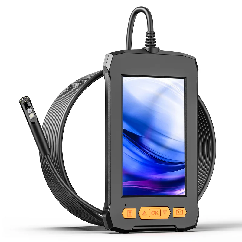 4.3 Inch Screen Industrial Endoscope Camera HD1080P Single Dual Lens Video Car Pipe Inspection Borescope LEDs Waterproof Probe