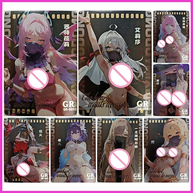 

Аниме История Богини Редкая GR Коллекционная карта Citсла Lumine Arisha Elysia Herta Sparkle Seele Игрушки для мальчиков Подарок на день рождения