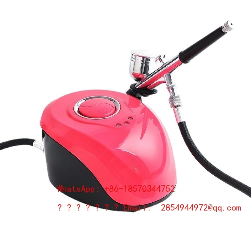 Multi Function Airbrush Spray Gun Facial Oxygen Hydrating Instrument for Nail Tattoo Cake Paint Coloring Sprayer