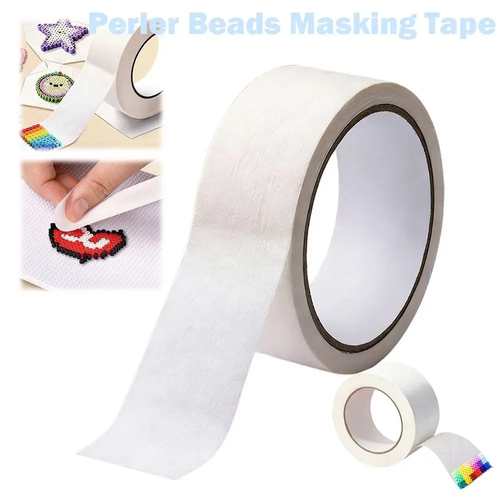 Handmade Perler Beads Masking Tape DIY Toy Accessories No Residue Ironing Protection Template Paper Perler Bead Tool No Shifting