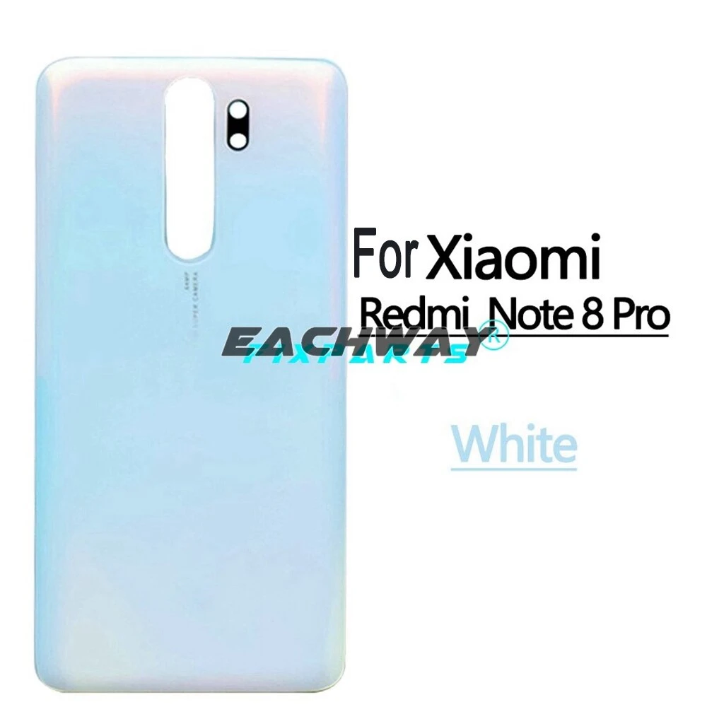 NEW For Xiaomi Redmi Note 8T Back Battery Cover Glass Panel 8 T Rear Door Housing Case For Redmi Note 8T Battery Cover