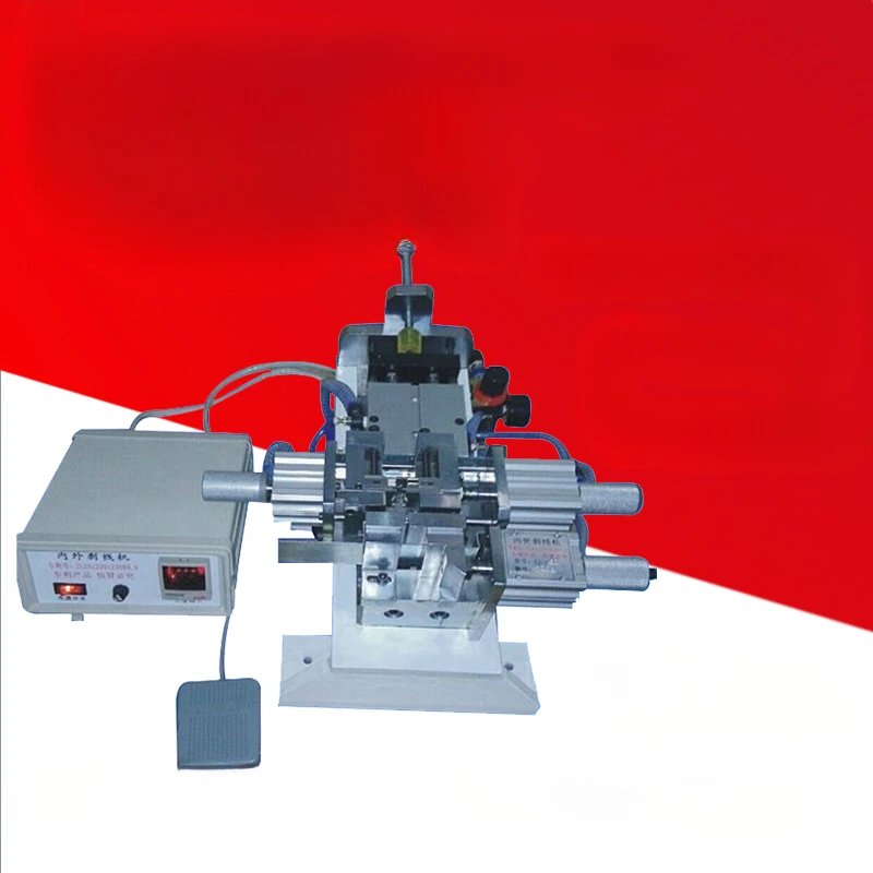 

Pneumatic sheath wire core wire integrated stripping machine Multi core wire outer skin core wire pneumatic stripping machine