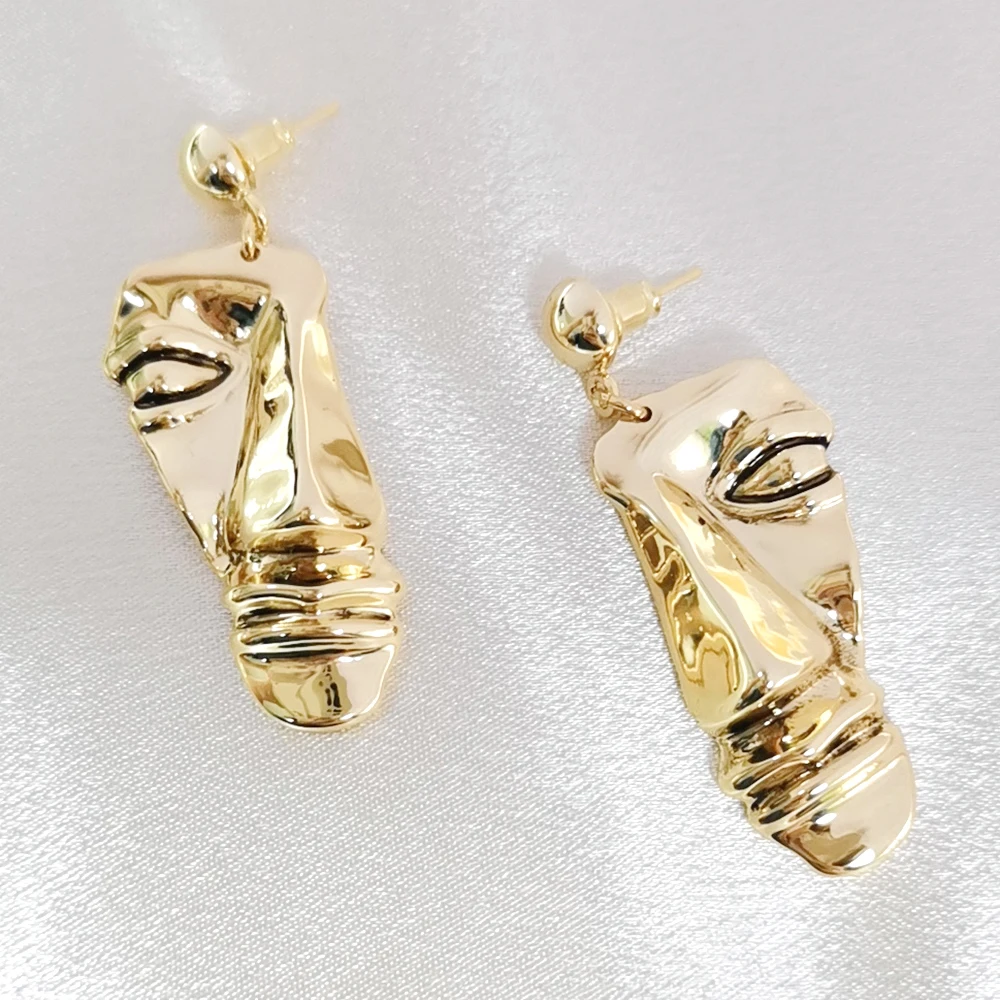 

Luxury Designer Jewelry Christmas Gifts עגילים Large Women's Earrings Trendy