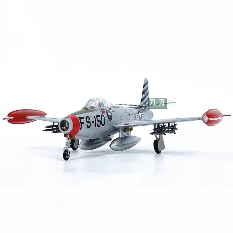 1:72 Scale American F-84E jet fighter F84 Plastic Finished Simulation Model Static Decoration Souvenir Gifts For Adult Boy