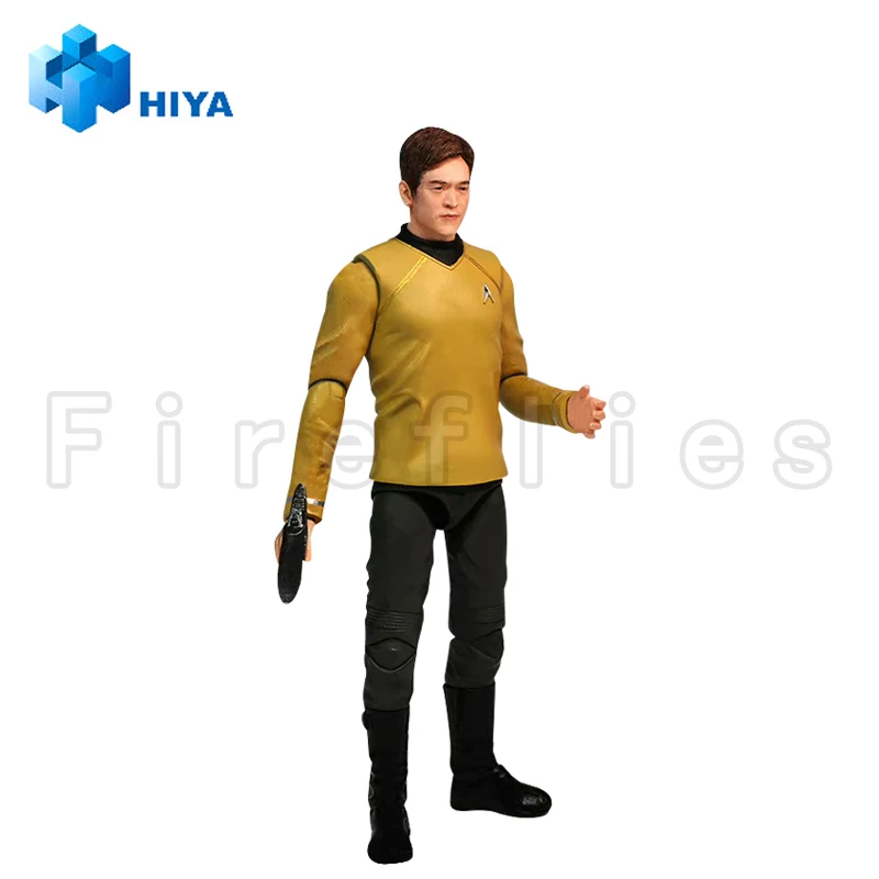 1/18 HIYA 3,75-calowa figurka wykwintna mini seria STAR TREK 2009 Sulu Anime Model zabawki