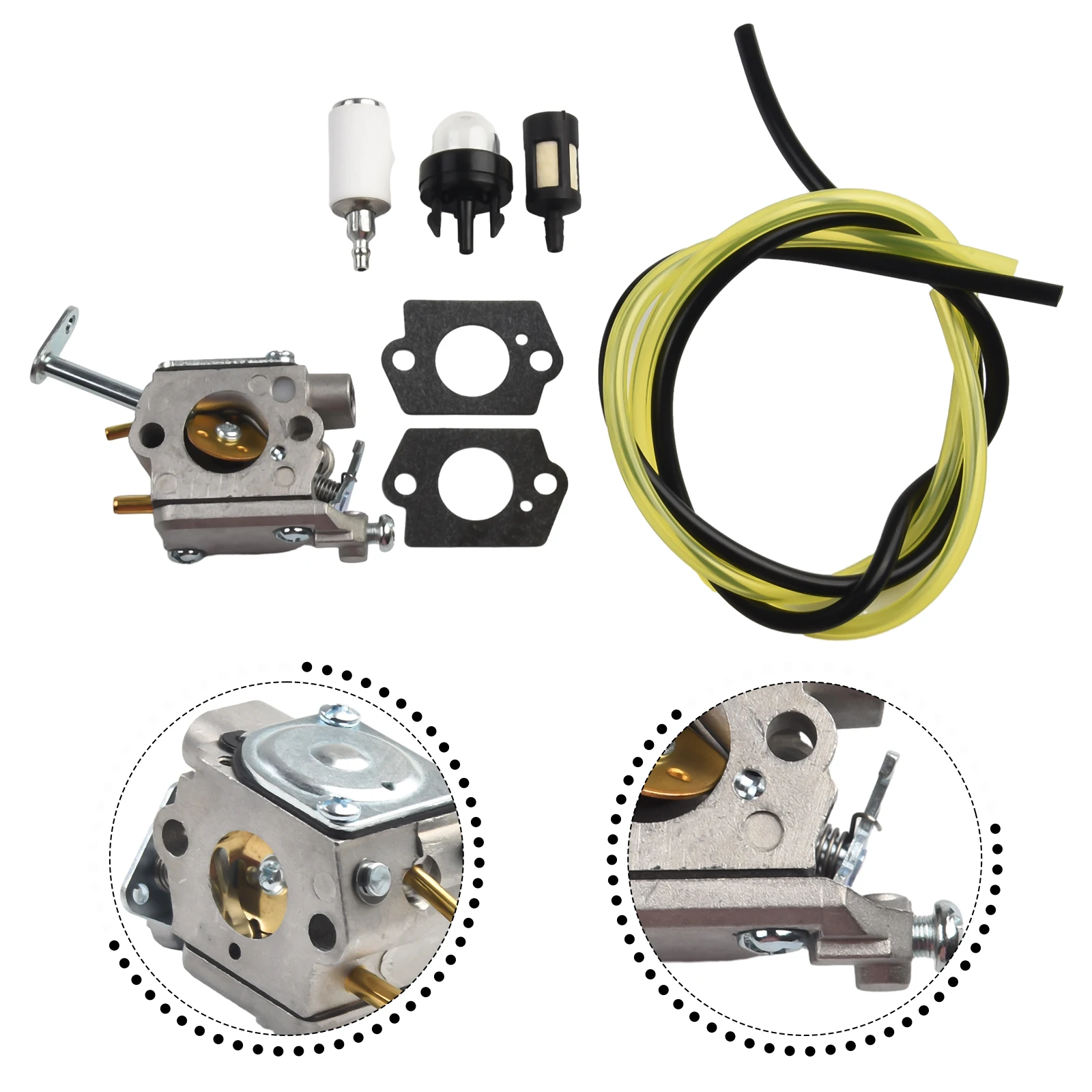 

Chainsaw Carburetor WT-673 3314 CSP3314 CSP3314 Chainsaws Chainsaws For Homelite For WalbroWT-673 Kit Materials