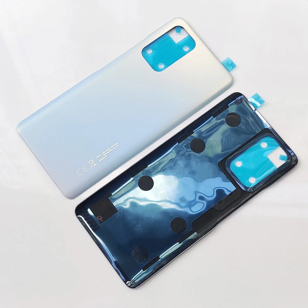 Back Lid For Xiaomi Redmi Note 10 Pro Glass Battery Cover Note 10 Pro Max Rear Door Housing Panel Case + Adhesive Glue