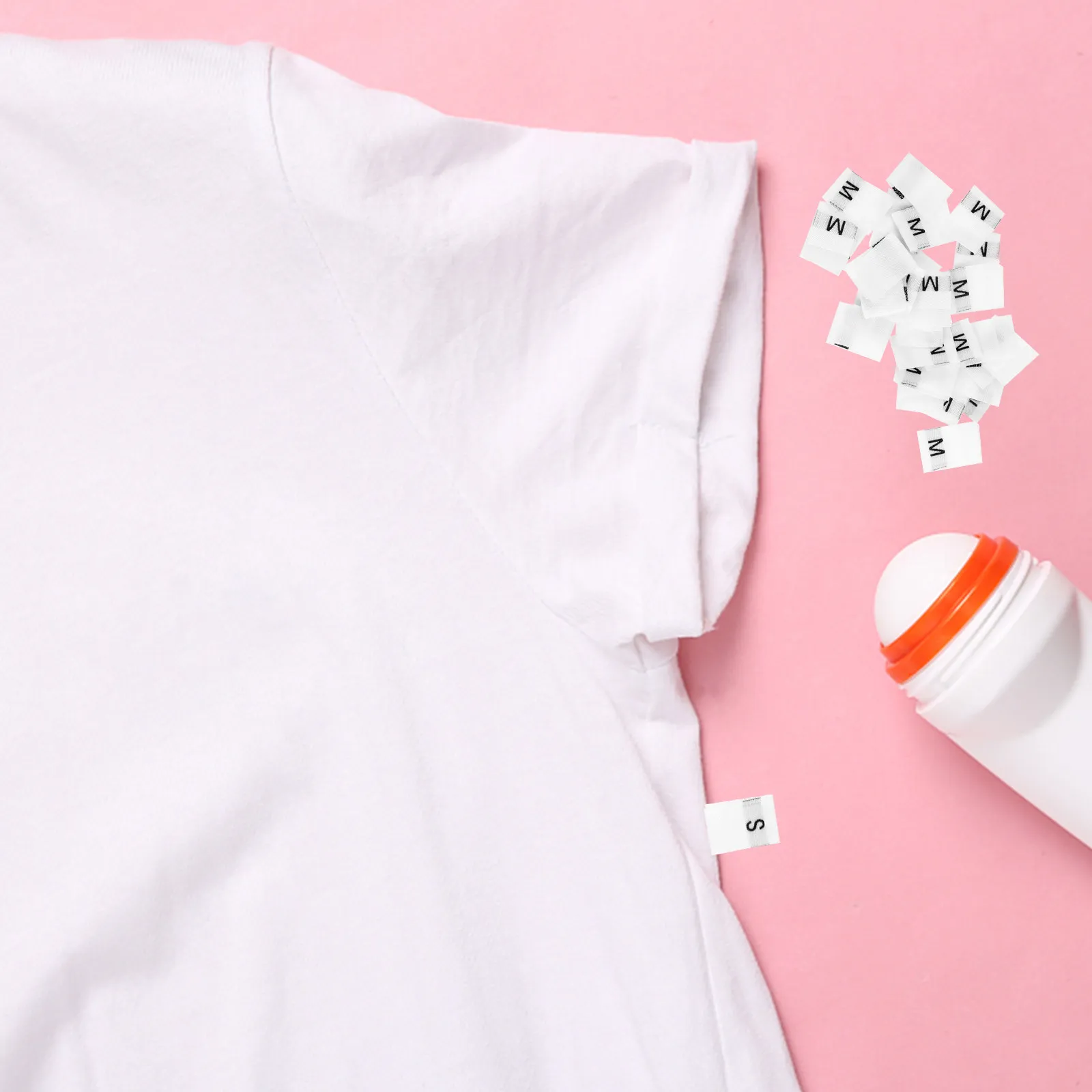 

800 Pcs Clothing Labels for Clothes Bulk Tags Fabric Size Sewing Round Stickers