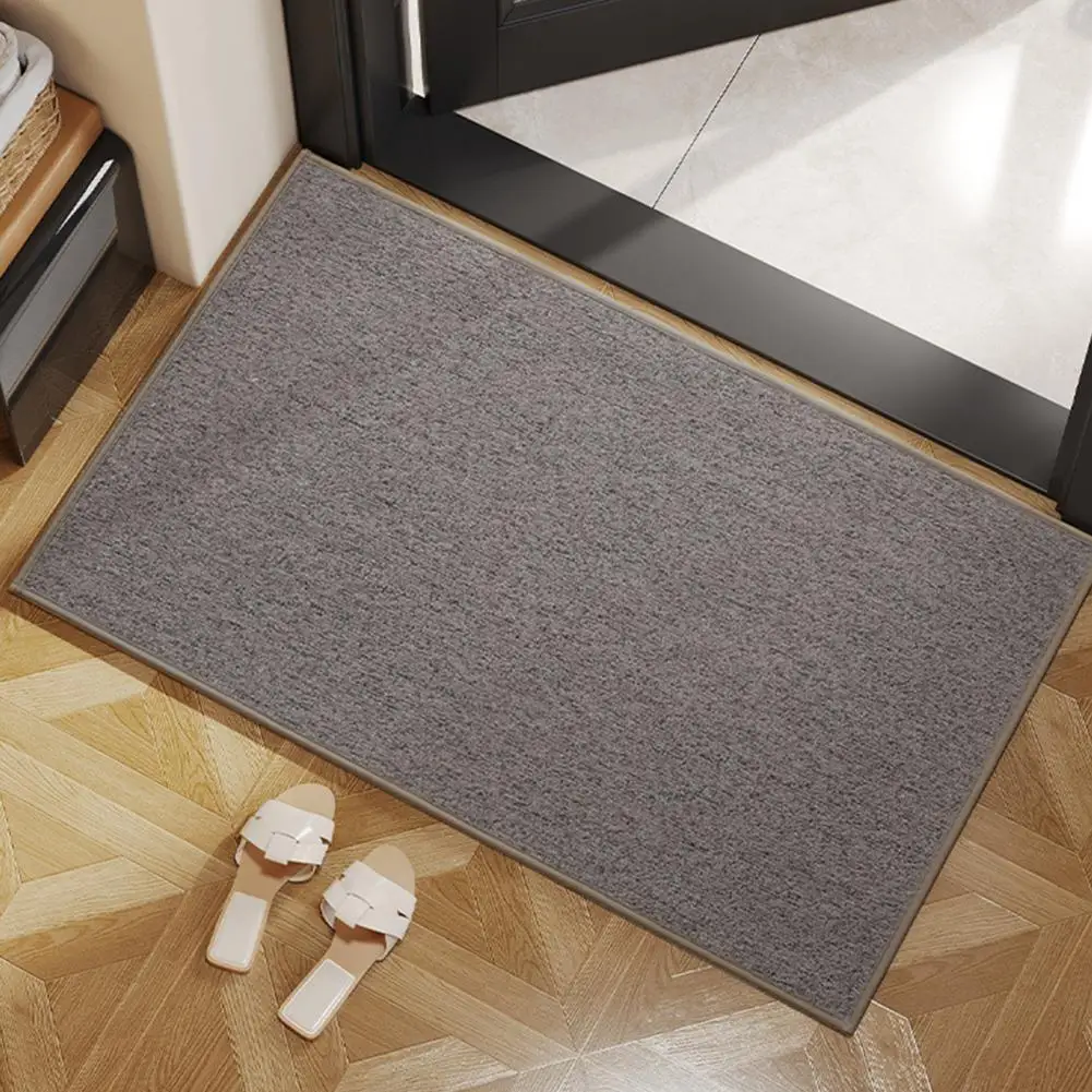 Floor Mat Wear Resistant Non Slip Quick Dry Super Absorbent Thin Bathroom Rug Bathtub Shower Mat