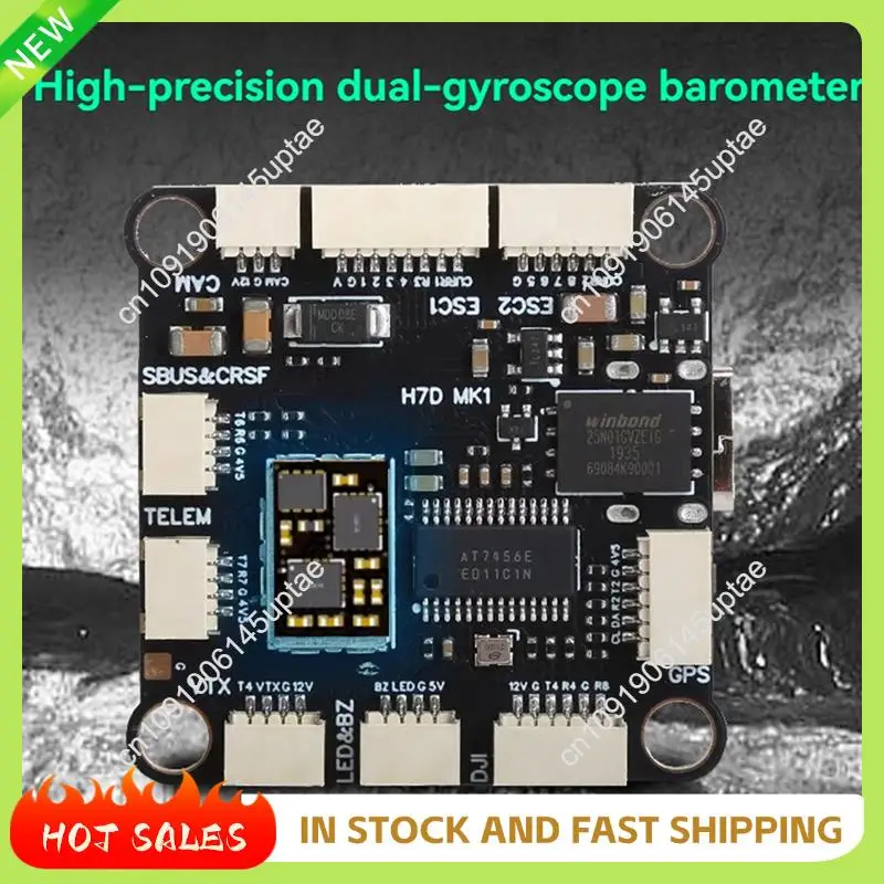 N88R FC&ESC Stack H743 Flight Controller + 4-In-1 75A ESC Unterstützung AP/INAV/BF/Rotorflight Firmware Für RC FPV Drone