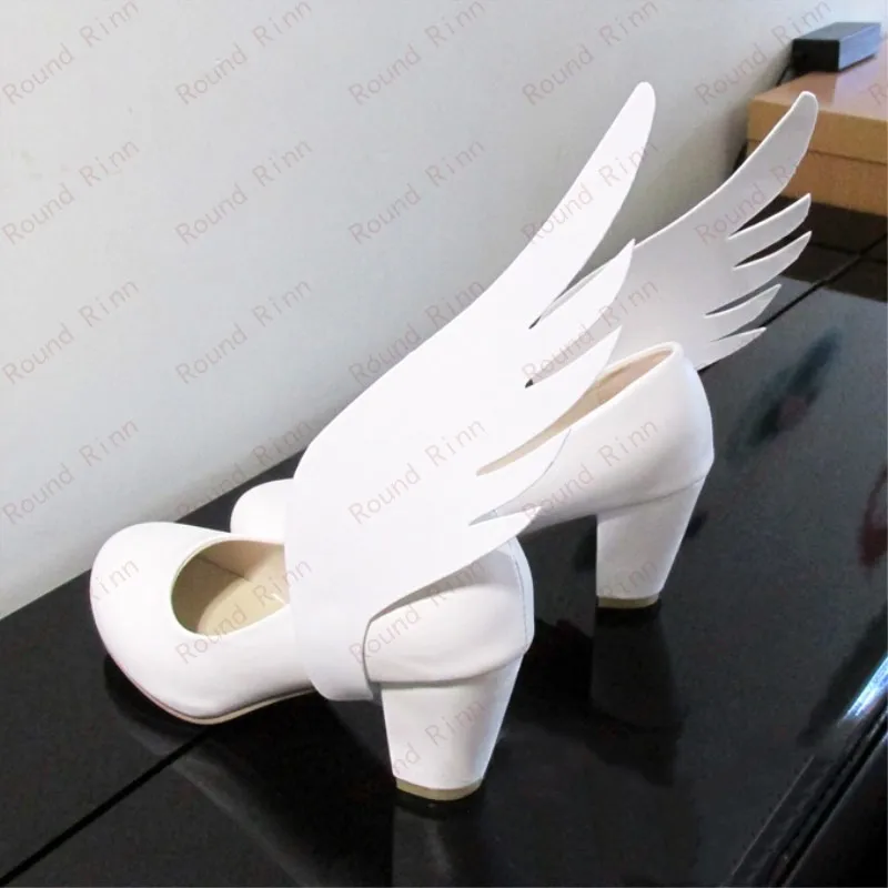 Puella Magi Madoka Magica Kaname Madoka Cosplay zapatos de disfraz de cómic blanco