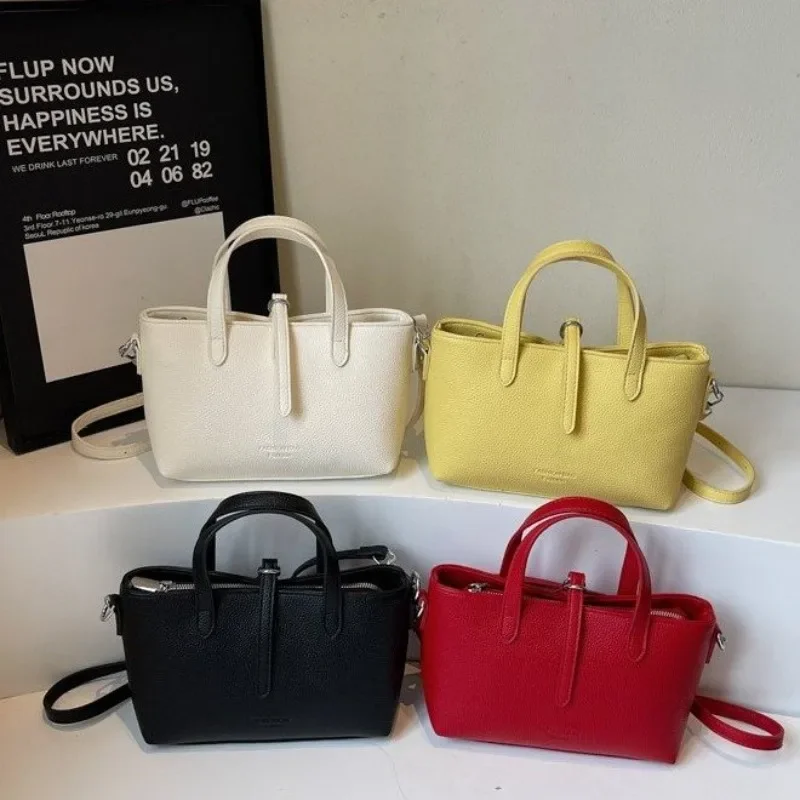 

Trendy Original Designer Diaper Bag For Women Crossbody Bag Luxury Leather Tote Large Capacity Unique Letter Logo Minimalist