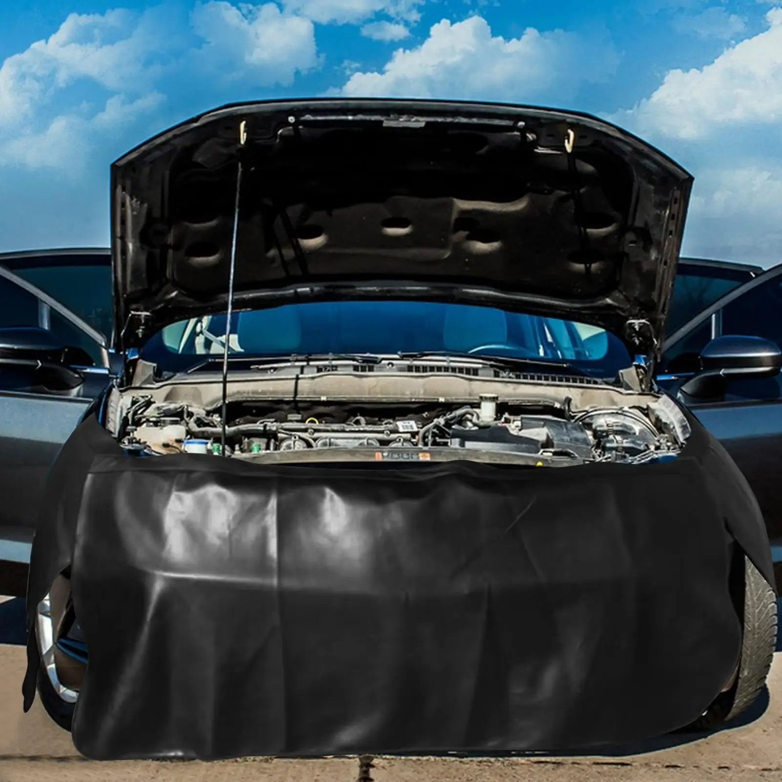 

Mechanic Repair Cover Set Protective Auto Modification Shield Padded Stain-Resistant Cover 3 Pieces For Garage Auto Repair Boat