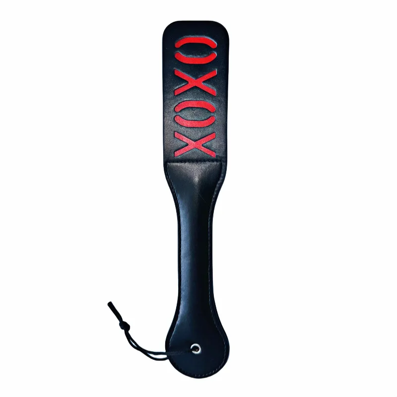 Frusta per cavallo in pelle PU Sculacciata Paddle Flogger Equitazione Attrezzatura per allenamento equestre in pelle Cavallo