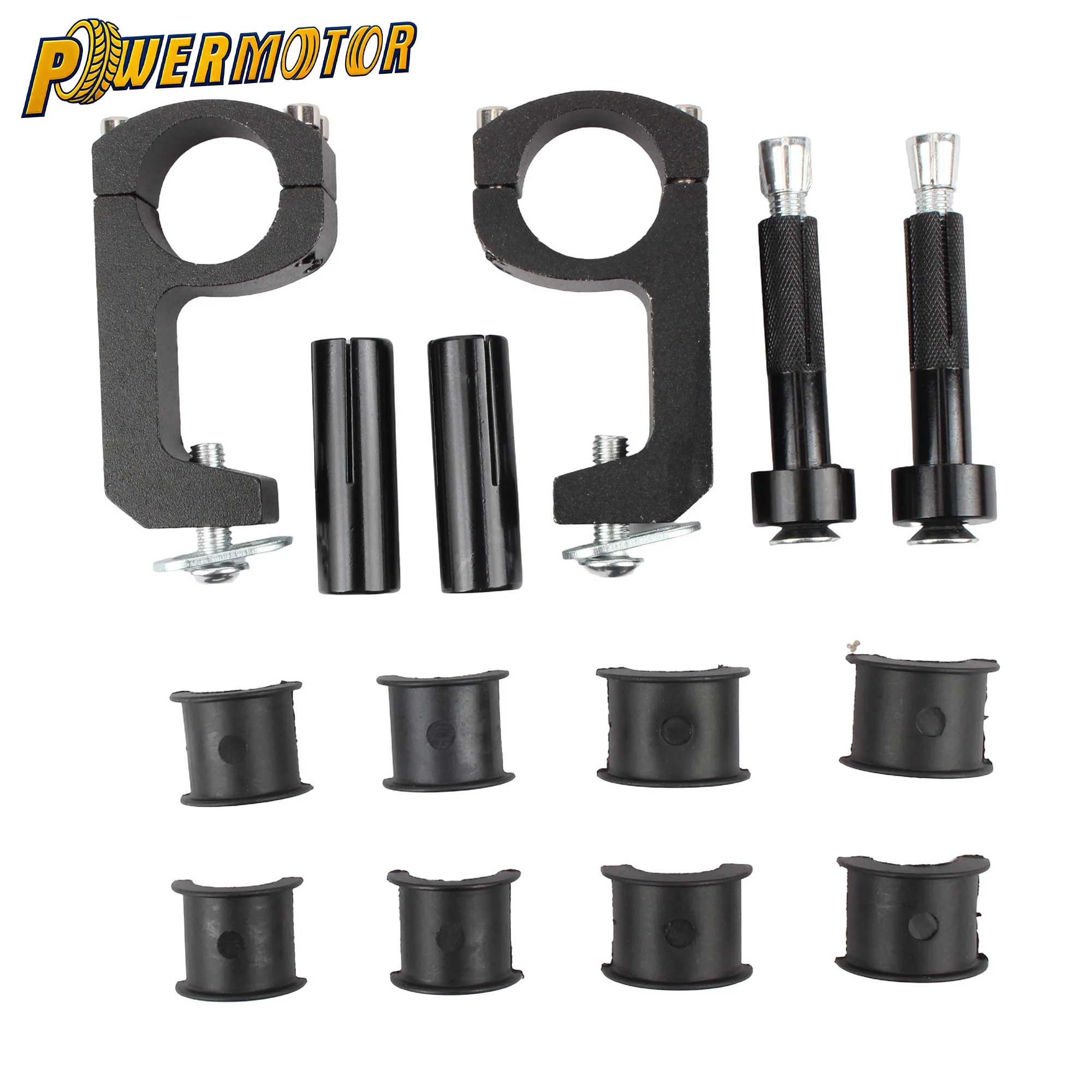 

22 28mm Motorcycle Aluminum Hand Guard Bracket Mounting Holder Falling Protection ATV Motocross Dirt Pit Bike Accessories