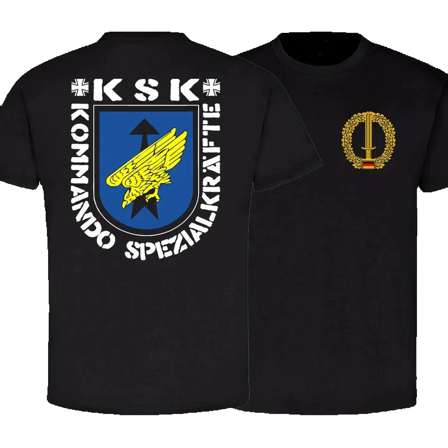 German Special Forces KSK Commando Bundeswehr Special Unit T Shirt. Short Sleeve 100% Cotton Casual T-shirt Loose Top Size S-3XL